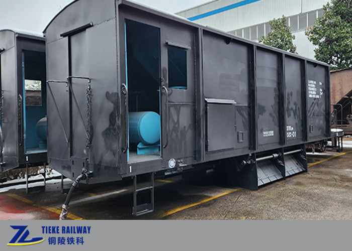 แทรคเกจ 1,000 มม. ประเภทถังกระโดดบัลลาสต์รถไฟเกวียนปล่อยด้านล่าง