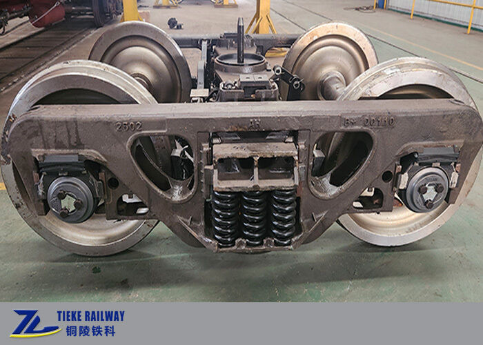 K6 Standard Gauge Wagon Bogie with 25t Axle Load and 3 Piece Casting Steel for Railway Freight Cars