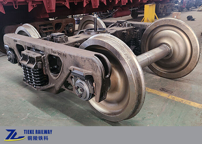 K6 Standard Gauge Wagon Bogie with 25t Axle Load and 3 Piece Casting Steel for Railway Freight Cars