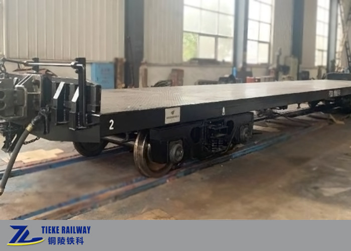เกวียนบรรทุกสินค้ารถไฟชั้นต่ำ 80 กม. / ชม. UIC ได้รับการอนุมัติสำหรับเกจ 1435 มม. บำรุงรักษาราง