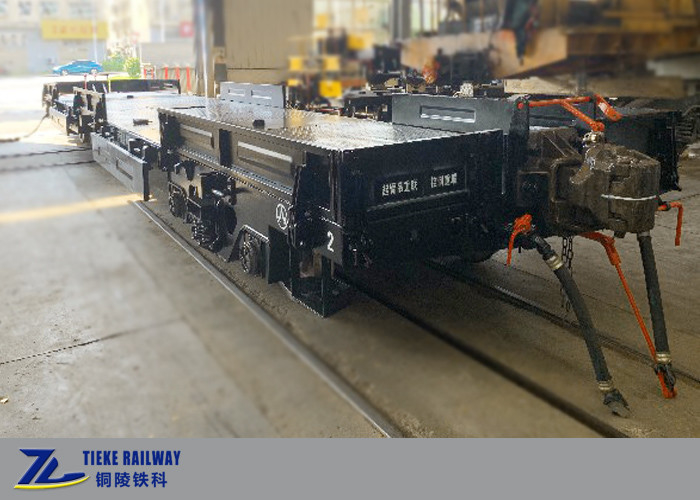 เกวียนบรรทุกสินค้ารถไฟชั้นต่ำ 80 กม. / ชม. UIC ได้รับการอนุมัติสำหรับเกจ 1435 มม. บำรุงรักษาราง