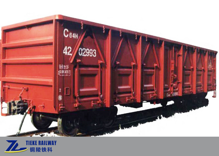 61t Load Open Top Wagon Train Car 80 Km/H สำหรับสินค้าทั่วไป