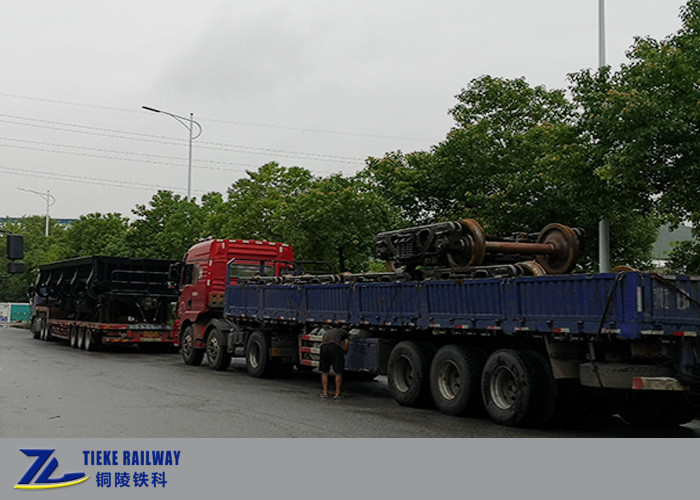 ด้านต่ำเปิดด้านบัลลาสต์ด้านการถ่ายโอนข้อมูลรถอากาศให้ทิปกระบอก 60t โหลด AAR ได้รับการอนุมัติ