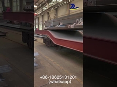 19m สะพานทางรถไฟยนต์ยาว รถกระบะแบน ค่าชําระภาระ 40 ตัน หักกลาง รถกระบะแบน