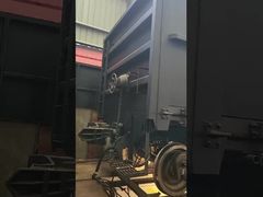 ดัมเปอร์กลึง เหมาะสำหรับรถขนส่งถ่านหินทางรถไฟขนาดราง 1520 มม. พร้อมน้ำหนักกดเพลา 23.5 ตัน ปริมาตร 82 ลูกบาศก์เมตร