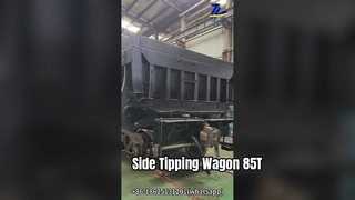 Ore Transport Railcar KF85 เกวียนให้ทิปด้านข้าง